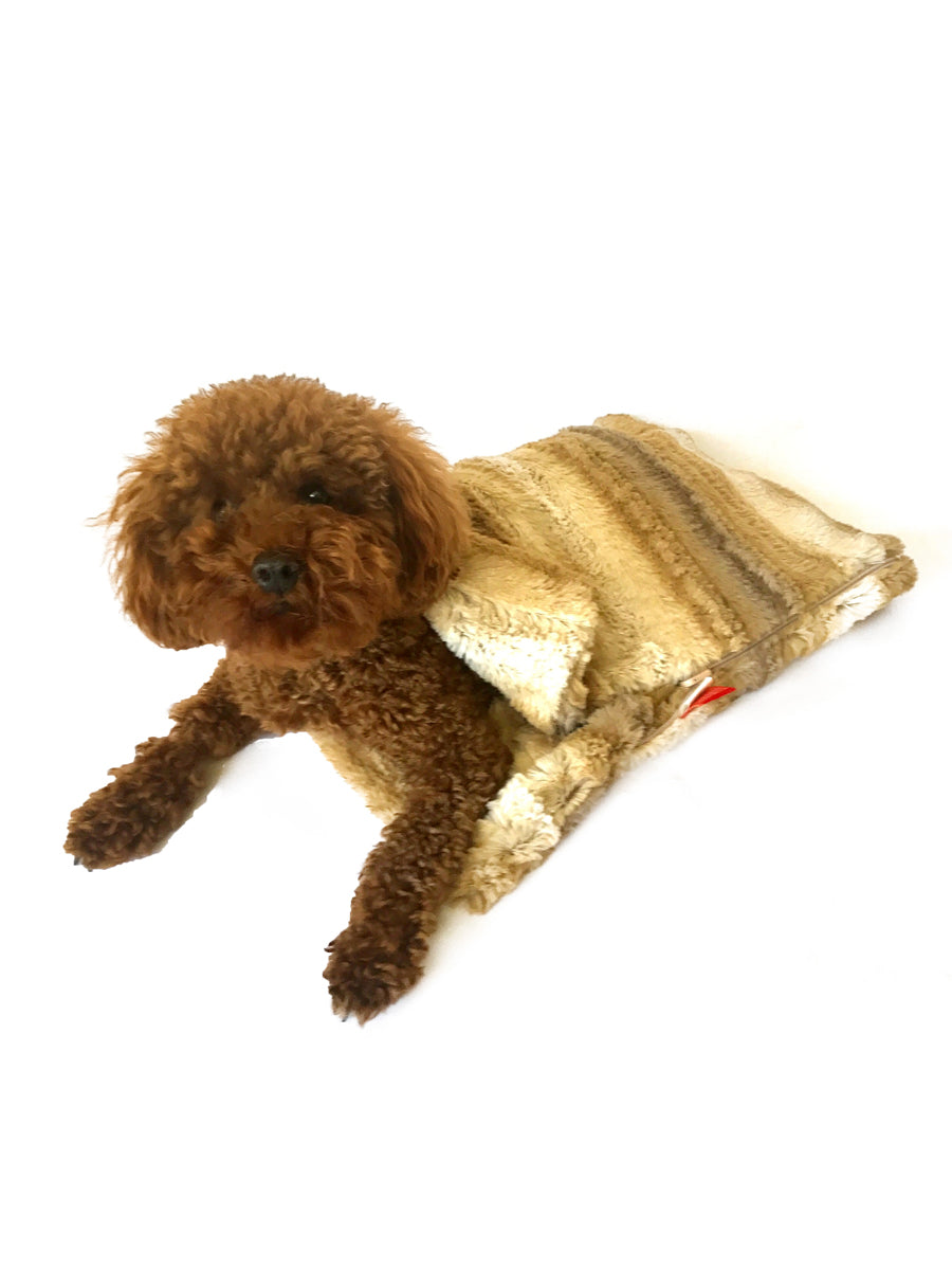 Sleeping Bag, Reversible Double Brown Ombré