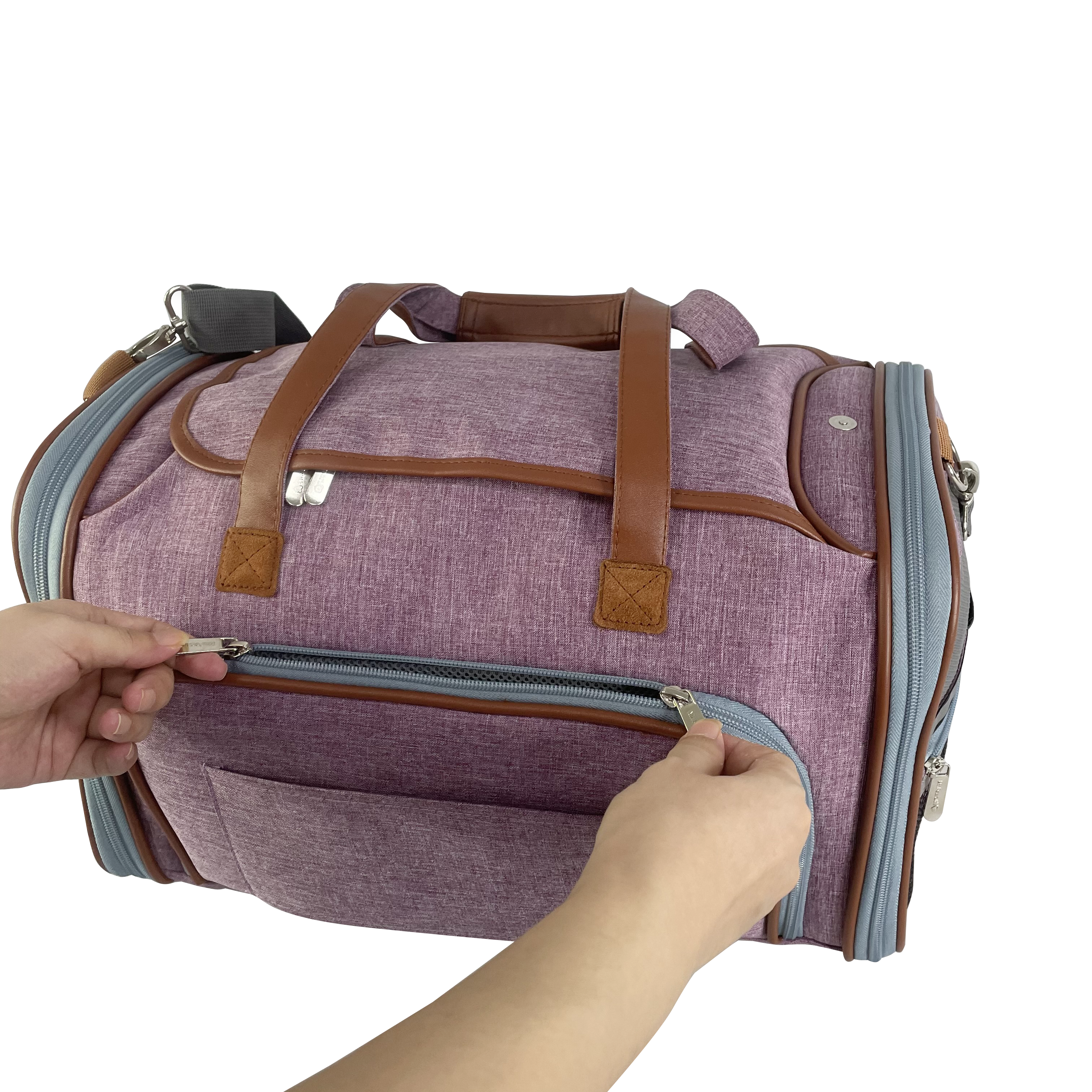 Mr. Peanuts Gold Series Standard Size Airline Compliant Expandable Pet Carrier