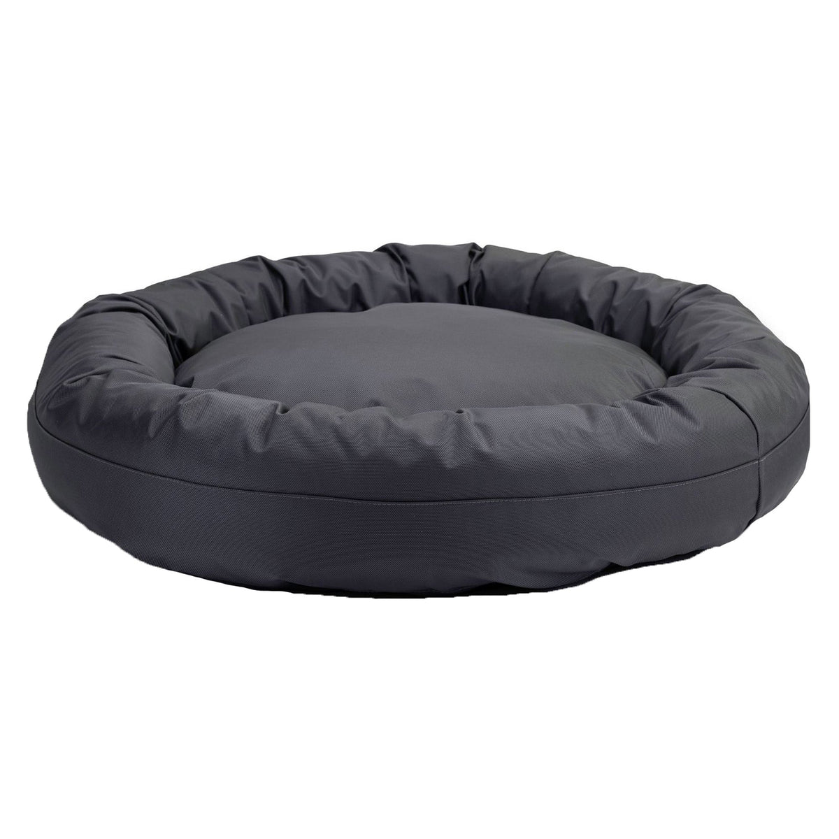Round Bolstered Armor Dog Bed