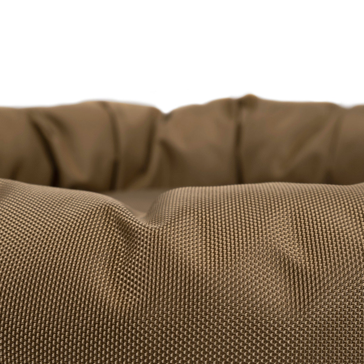 Round Bolstered Armor Dog Bed