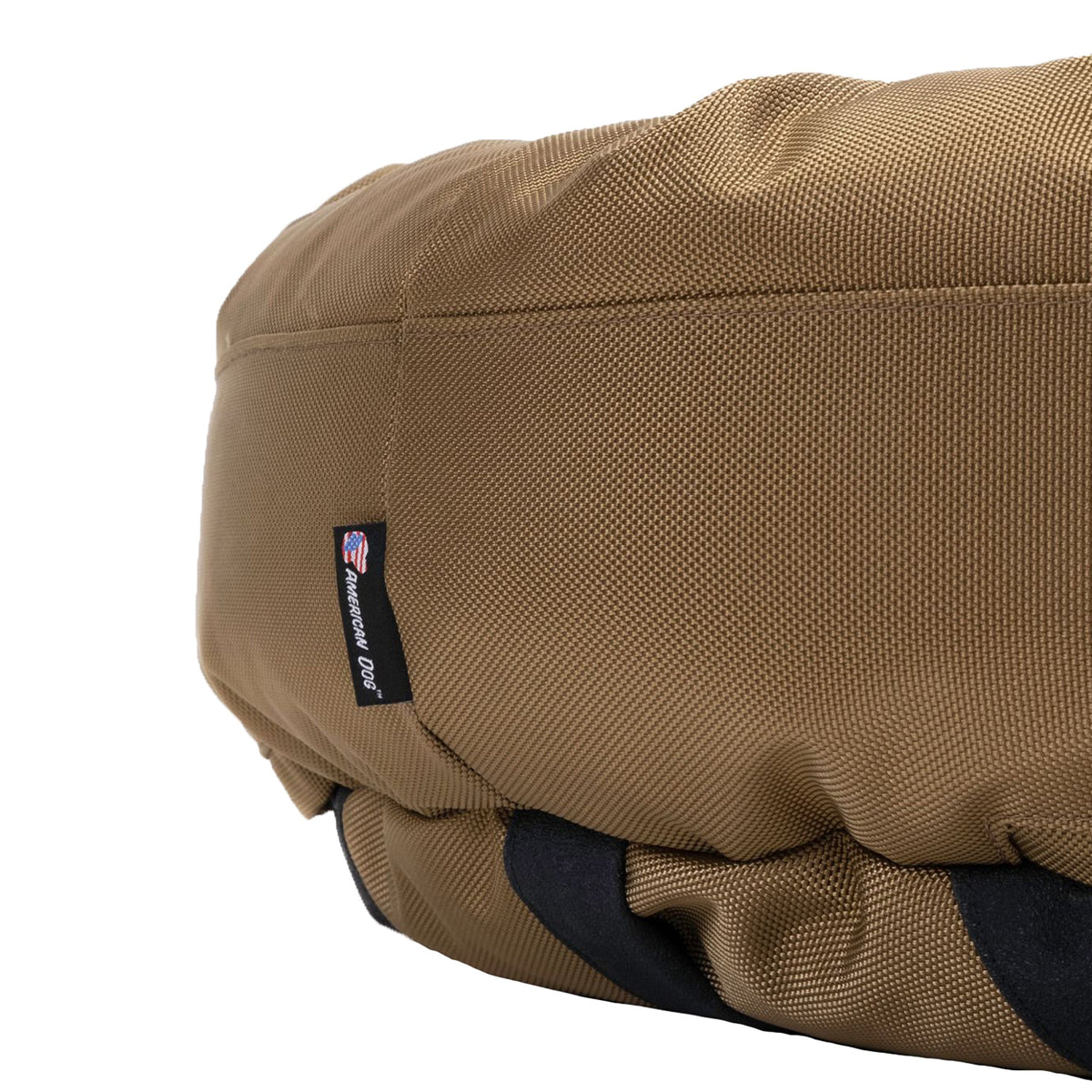 Round Bolstered Armor Dog Bed