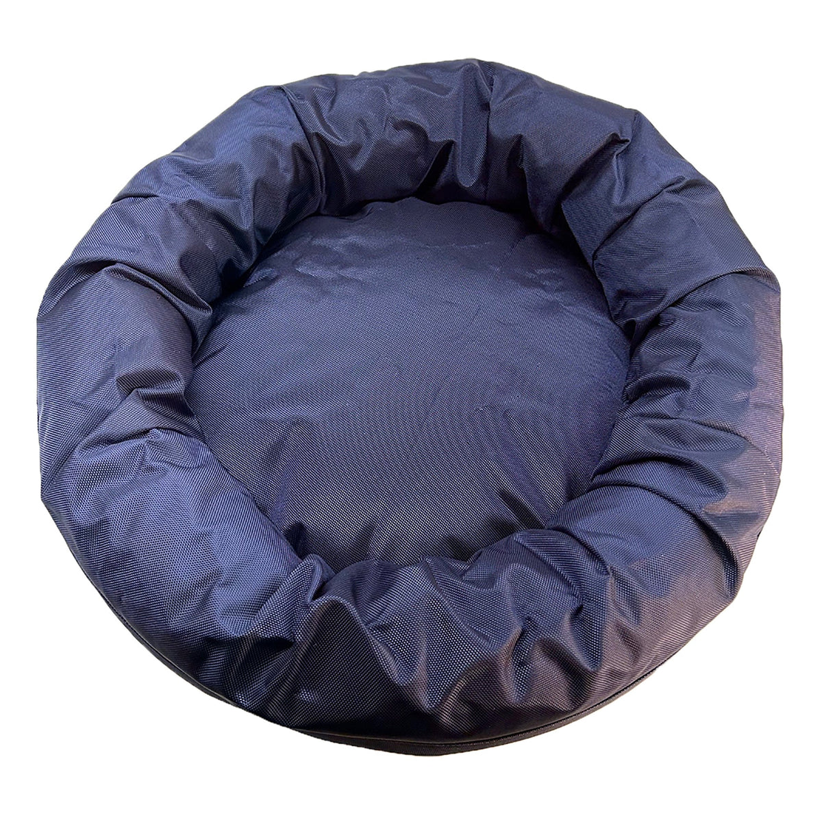 Round Bolstered Armor Dog Bed