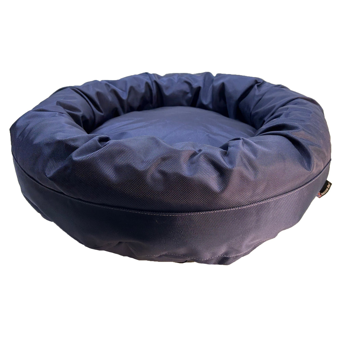 Round Bolstered Armor Dog Bed