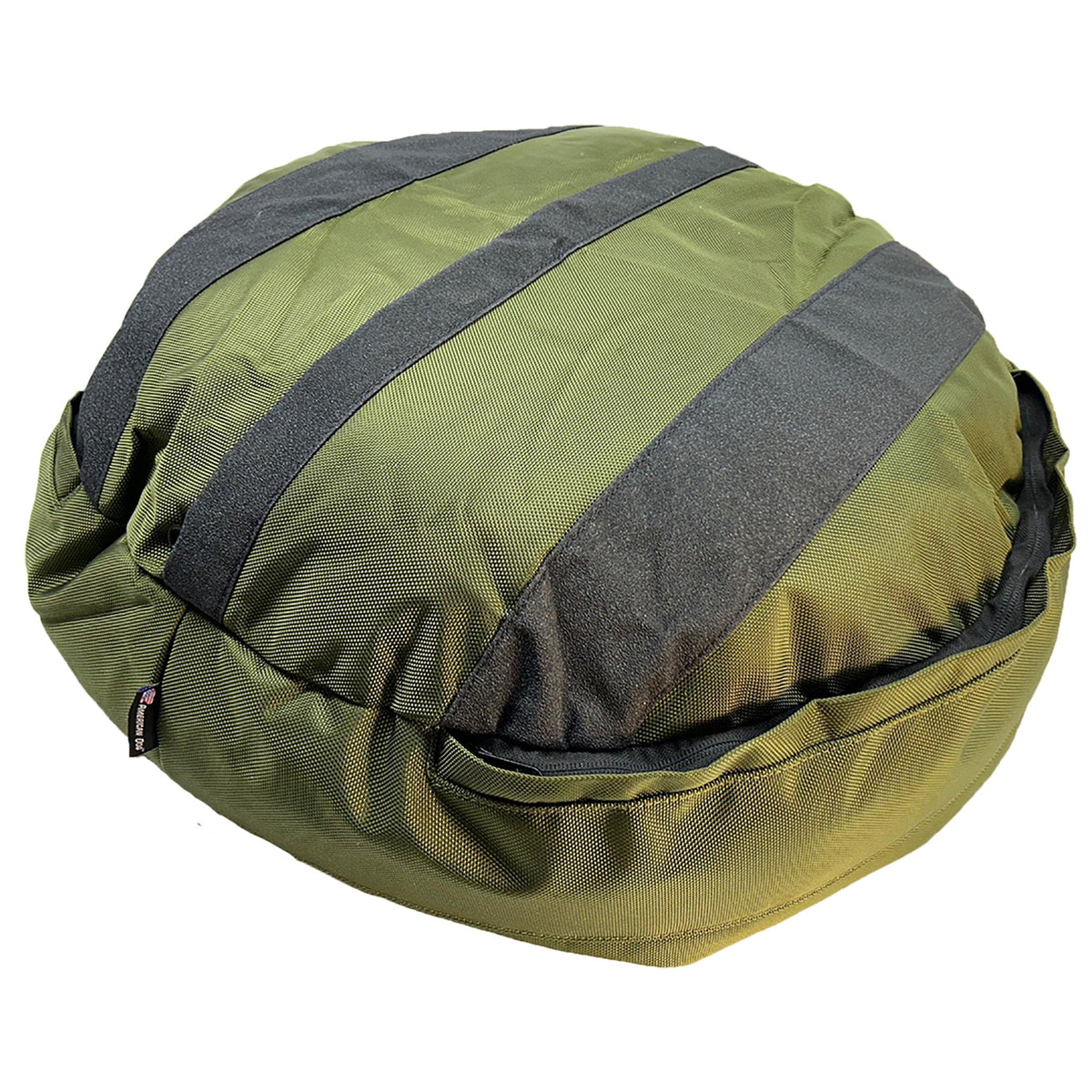 Round Bolstered Armor Dog Bed
