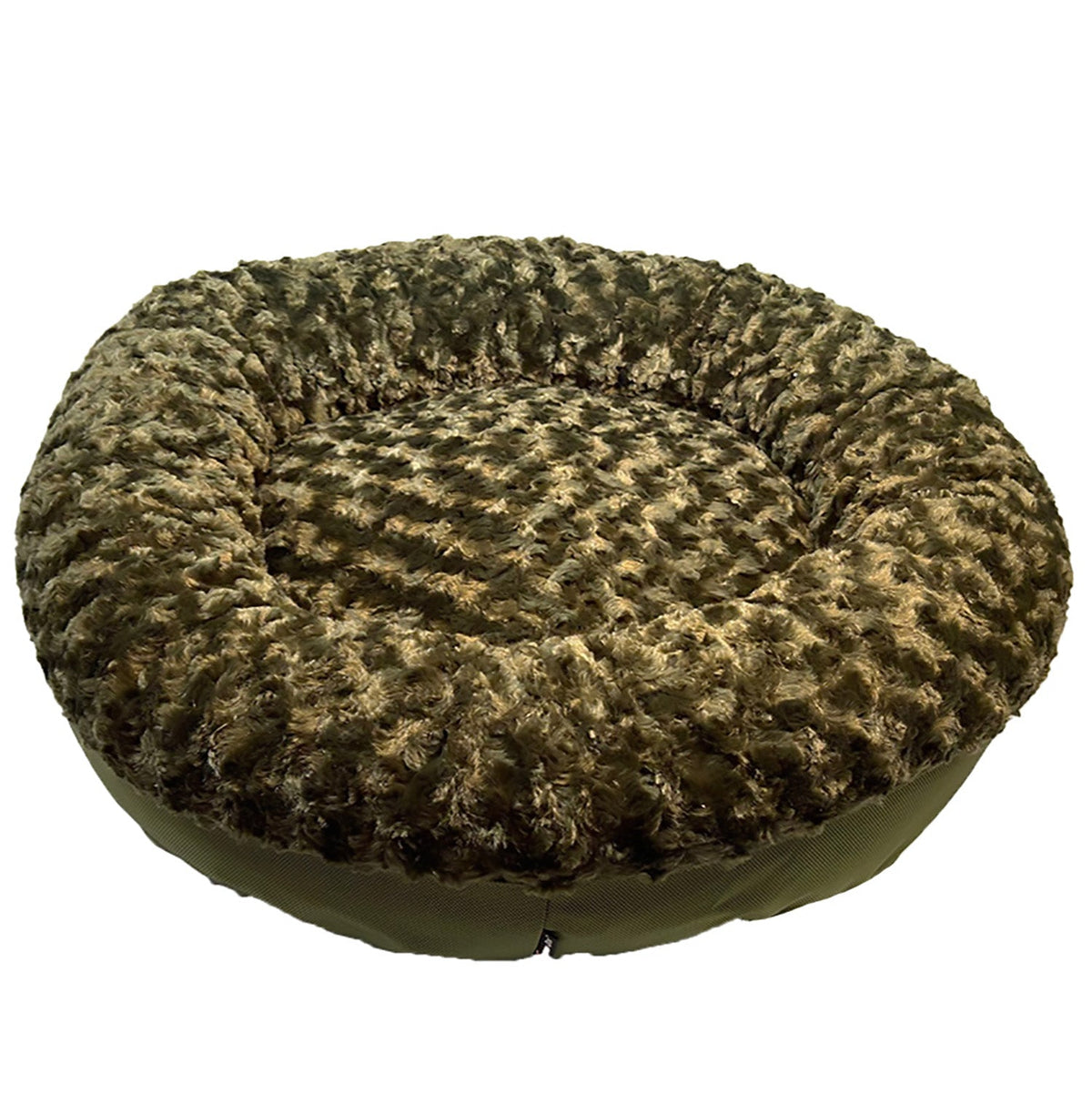 Round Bolstered Furvana Dog Bed