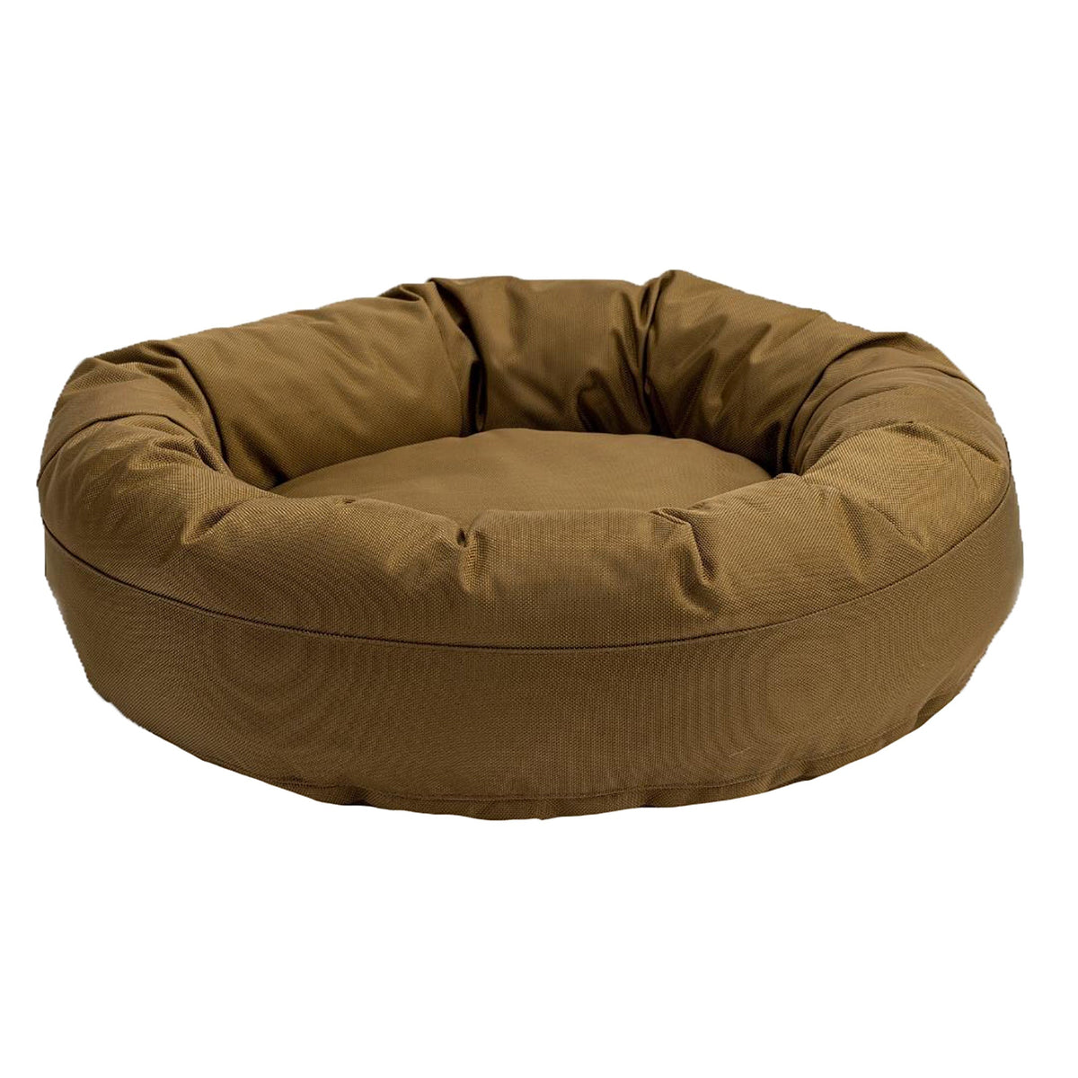 Round Bolstered Armor Dog Bed