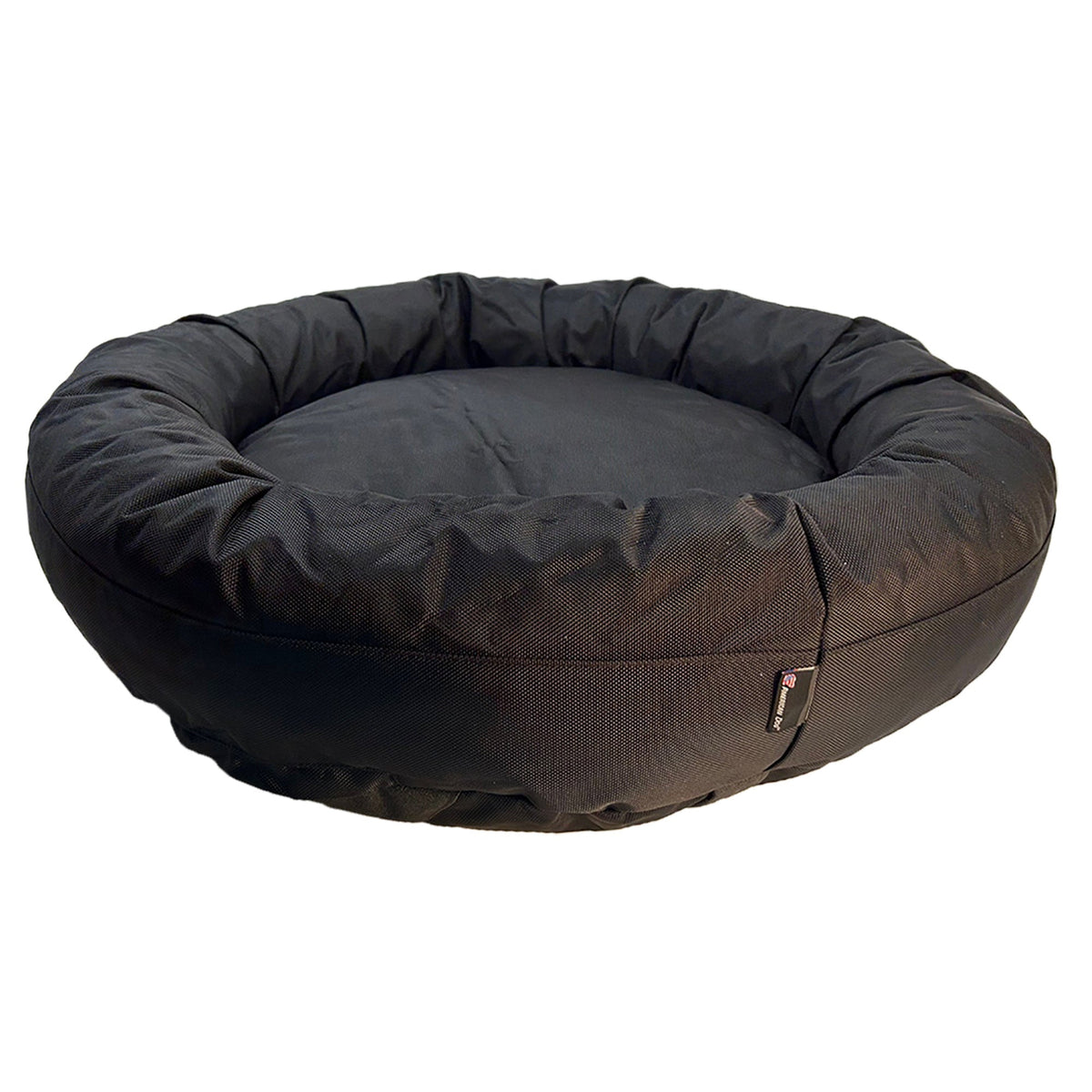 Round Bolstered Armor Dog Bed