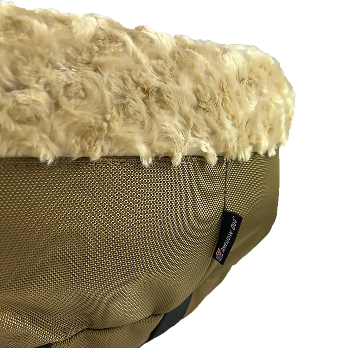 Round Bolstered Furvana Dog Bed