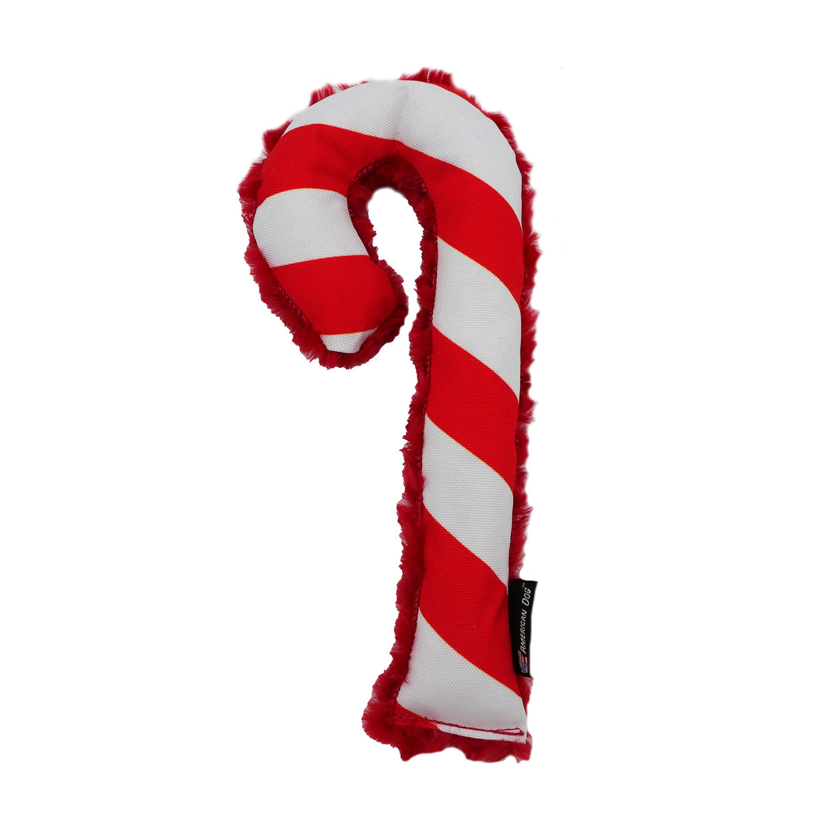Candy Cane Christmas Dog Toy