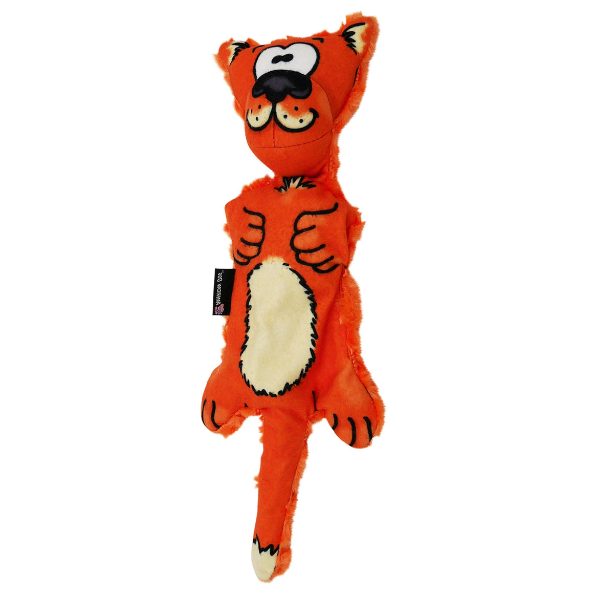 Cliff the Cat Plush Dog Toy
