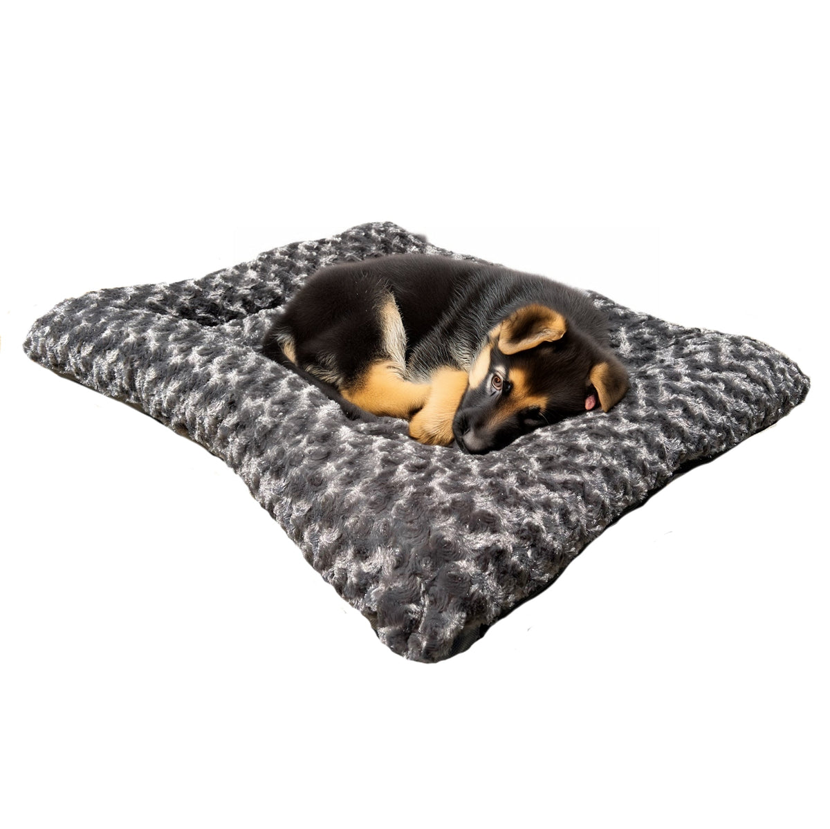 Rectangle Bolstered Furvana Cloud Dog Bed