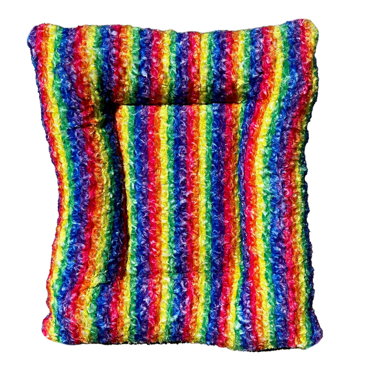 Rectangle Bolstered Furvana Rainbow 'Cloud' Dog Bed