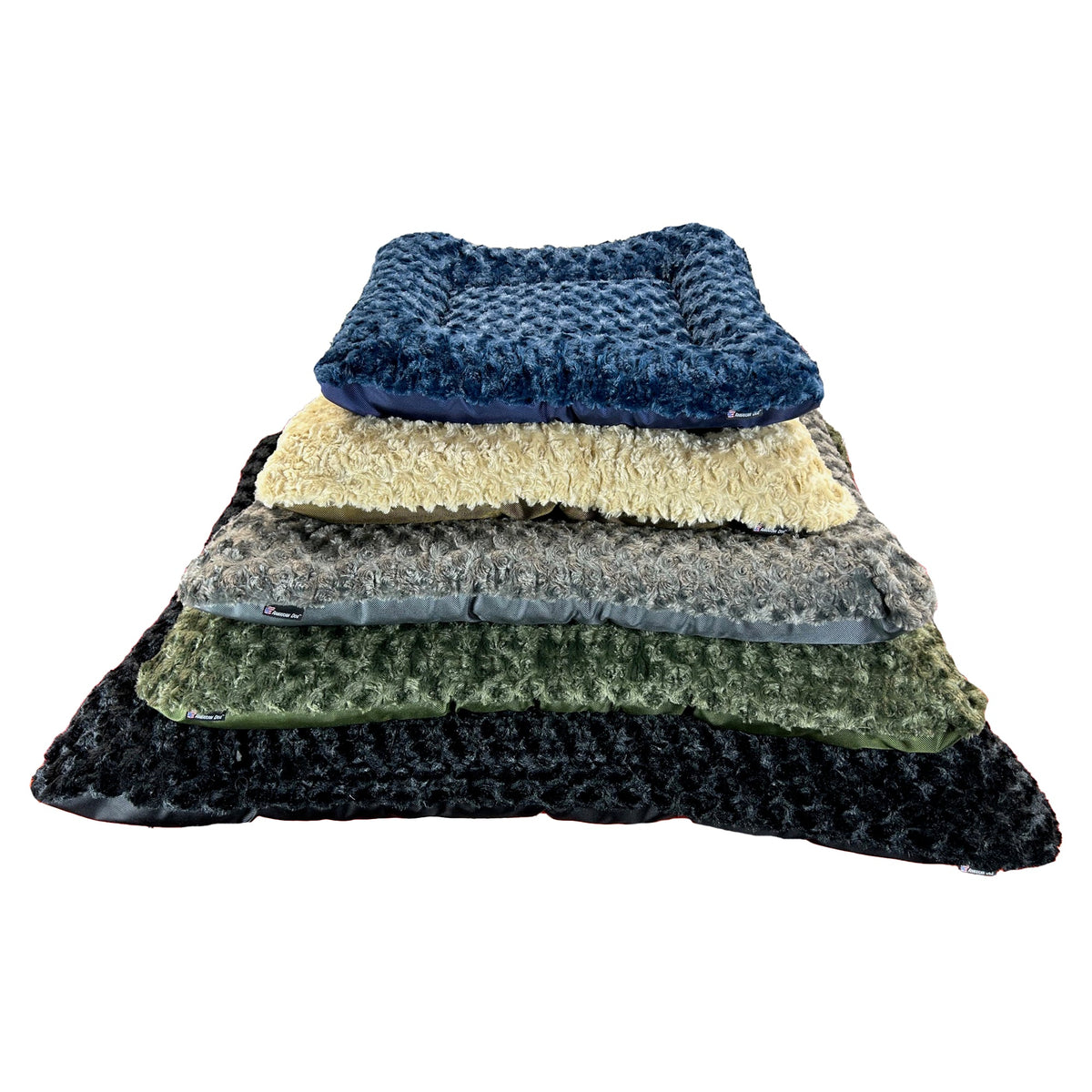 Rectangle Bolstered Furvana Cloud Dog Bed