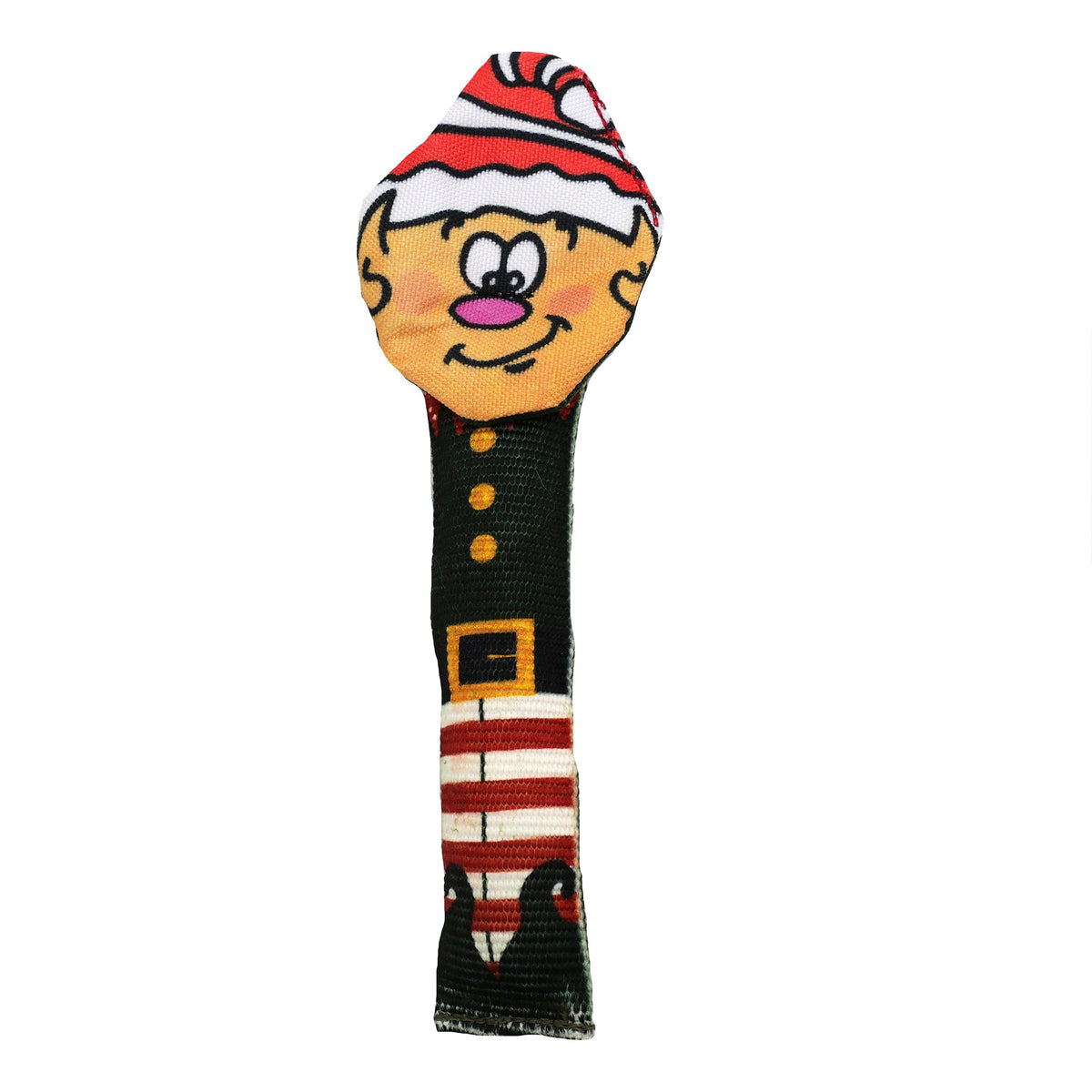 Elf Fire Hose Tug Dog Toy