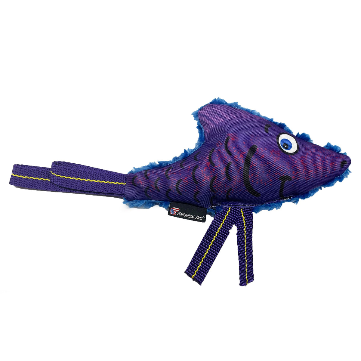 Flyin Fish Fetch and Tug Dog Toy