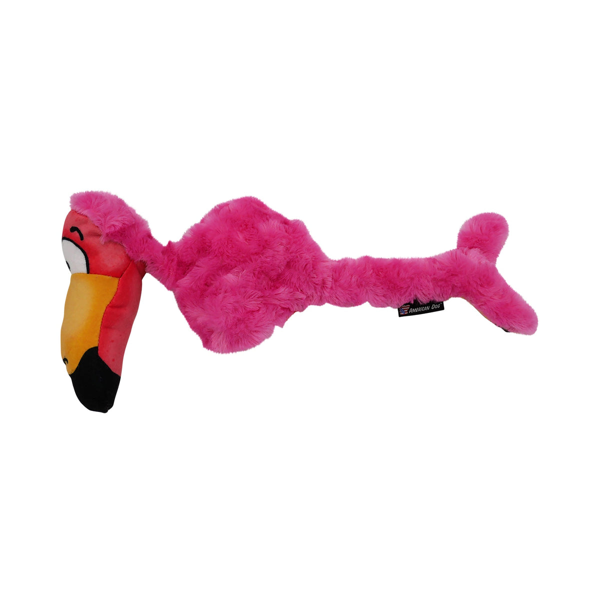 Flora the Flamingo Plush Dog Toy