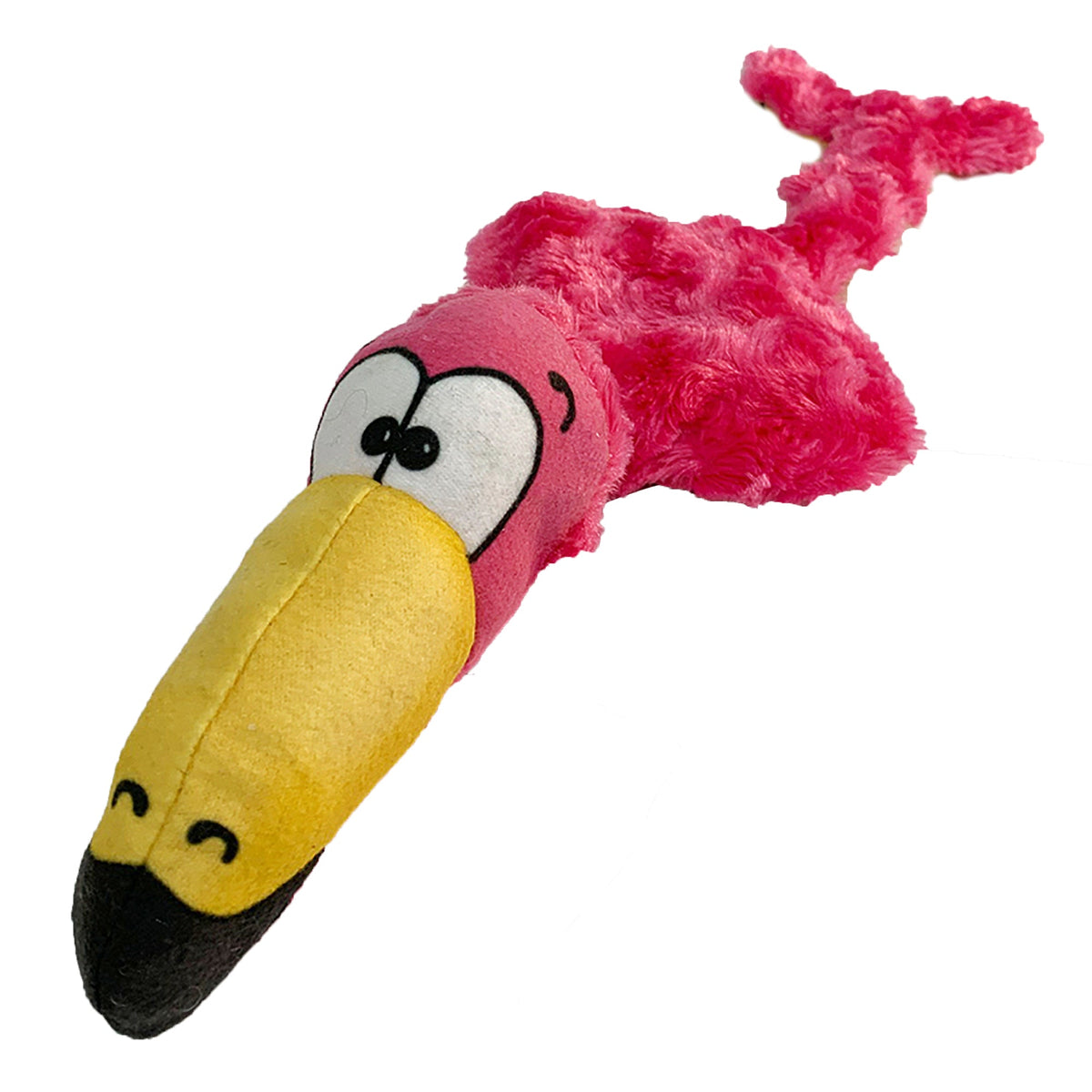 Flora the Flamingo Plush Dog Toy
