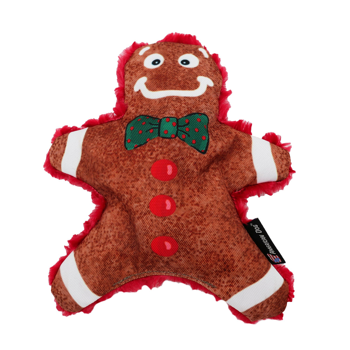 Gingy Gingerbread Christmas Dog Toy