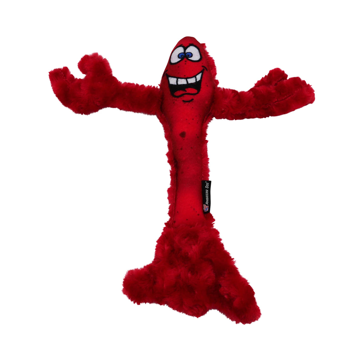 Larry the Lobster Plush Dog Toy
