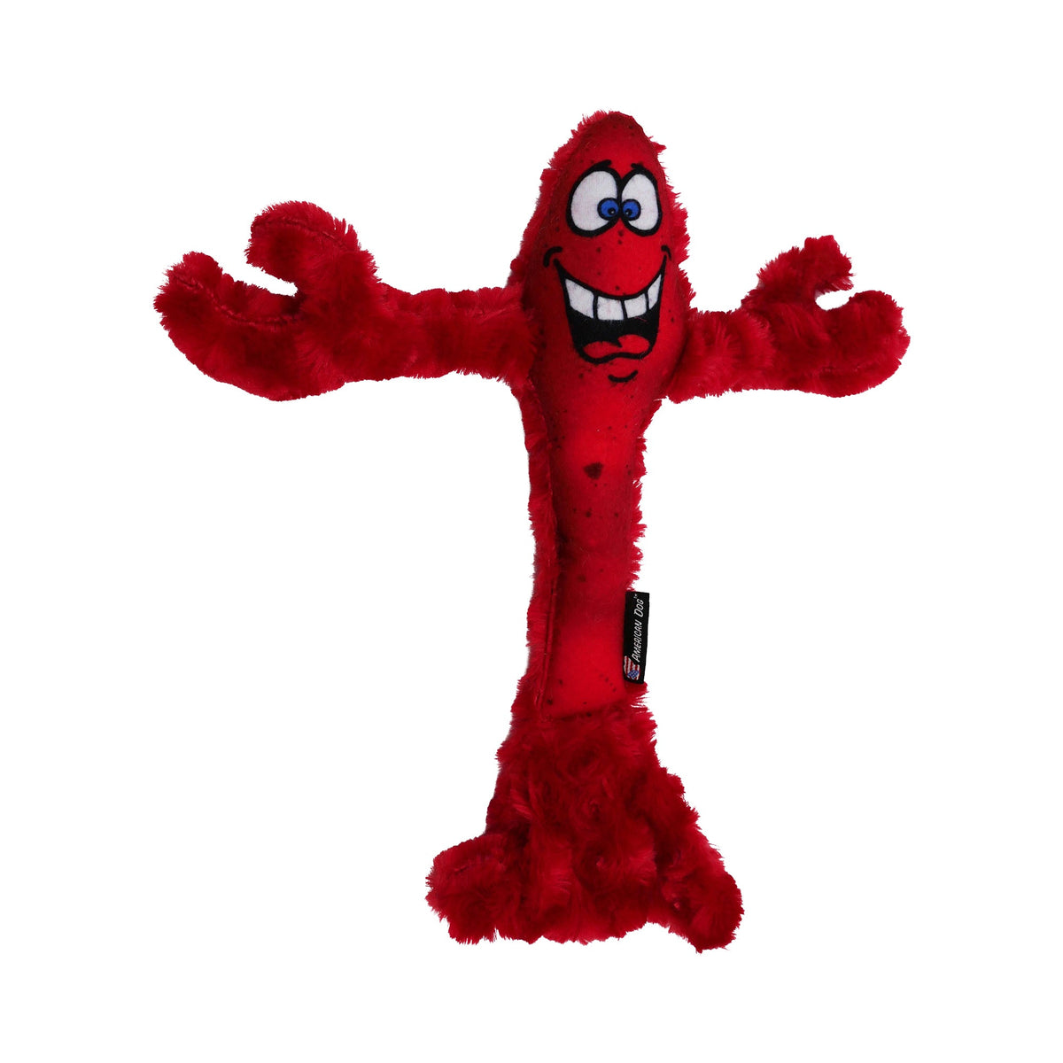 Larry the Lobster Plush Dog Toy