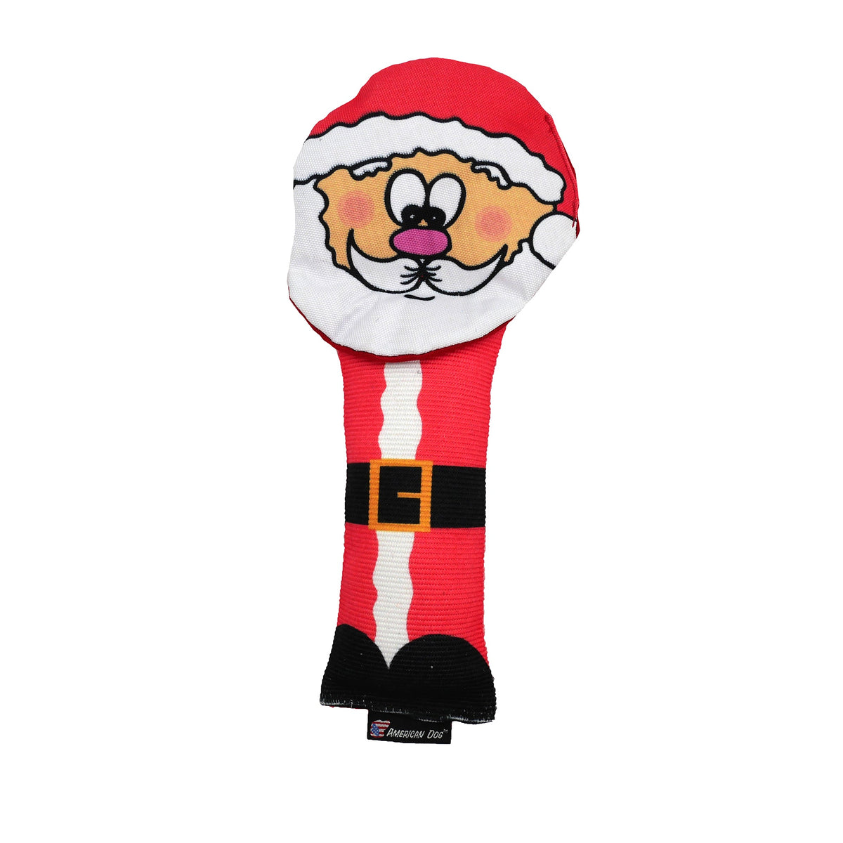 Santa Fire Hose Tug Dog Toy