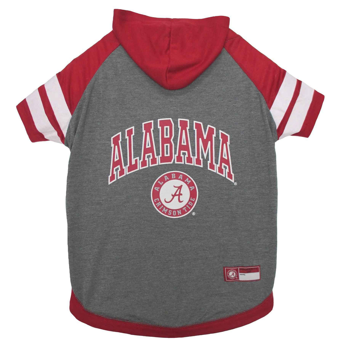 NCAA University of Alabama Crimson Tide Hooded Dog T-Shirt