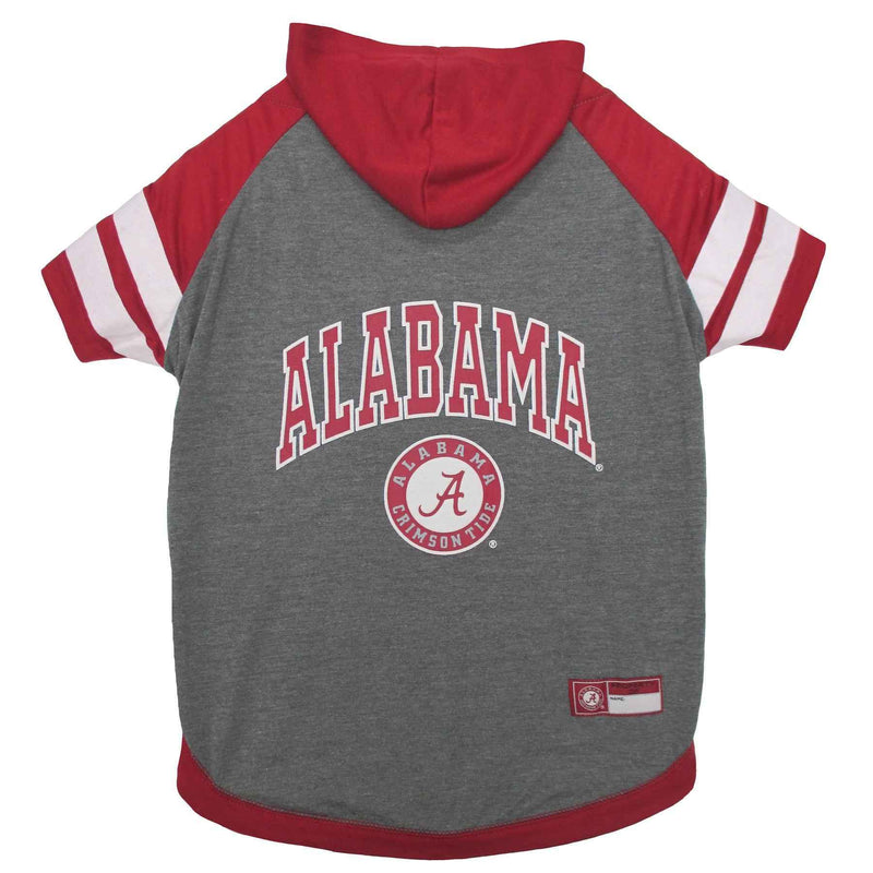 NCAA University of Alabama Crimson Tide Hooded Dog T-Shirt