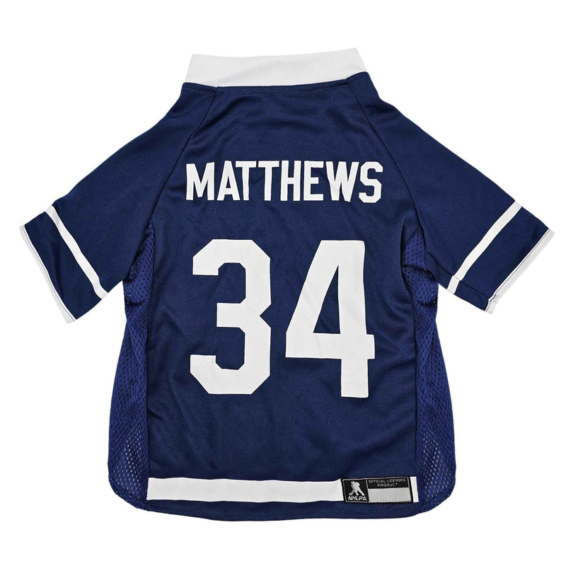 NHL Toronto Maple Leafs Auston Matthews Mesh Pet Jersey