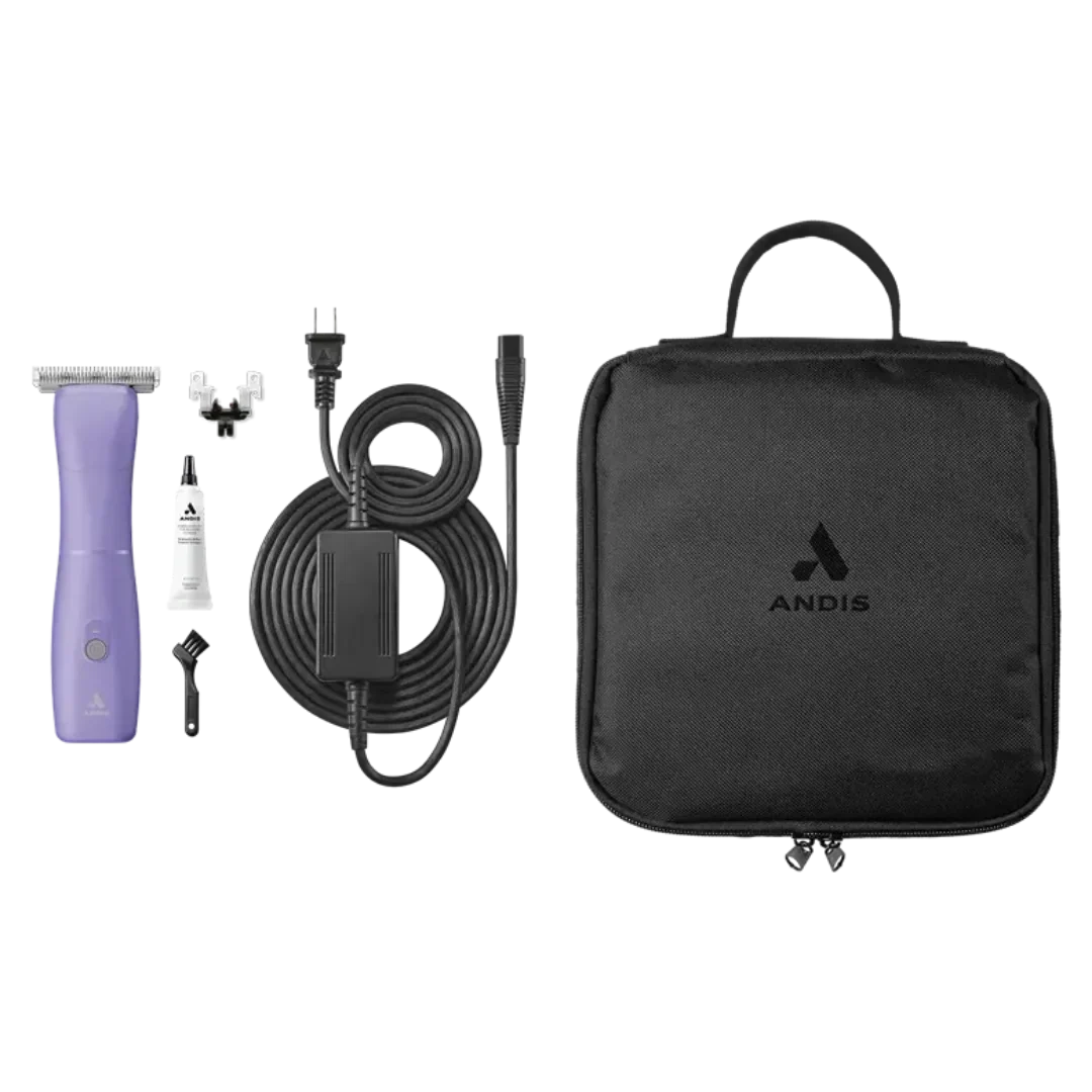 Andis Emerge with T-84 Blade Cordless Clipper Purple