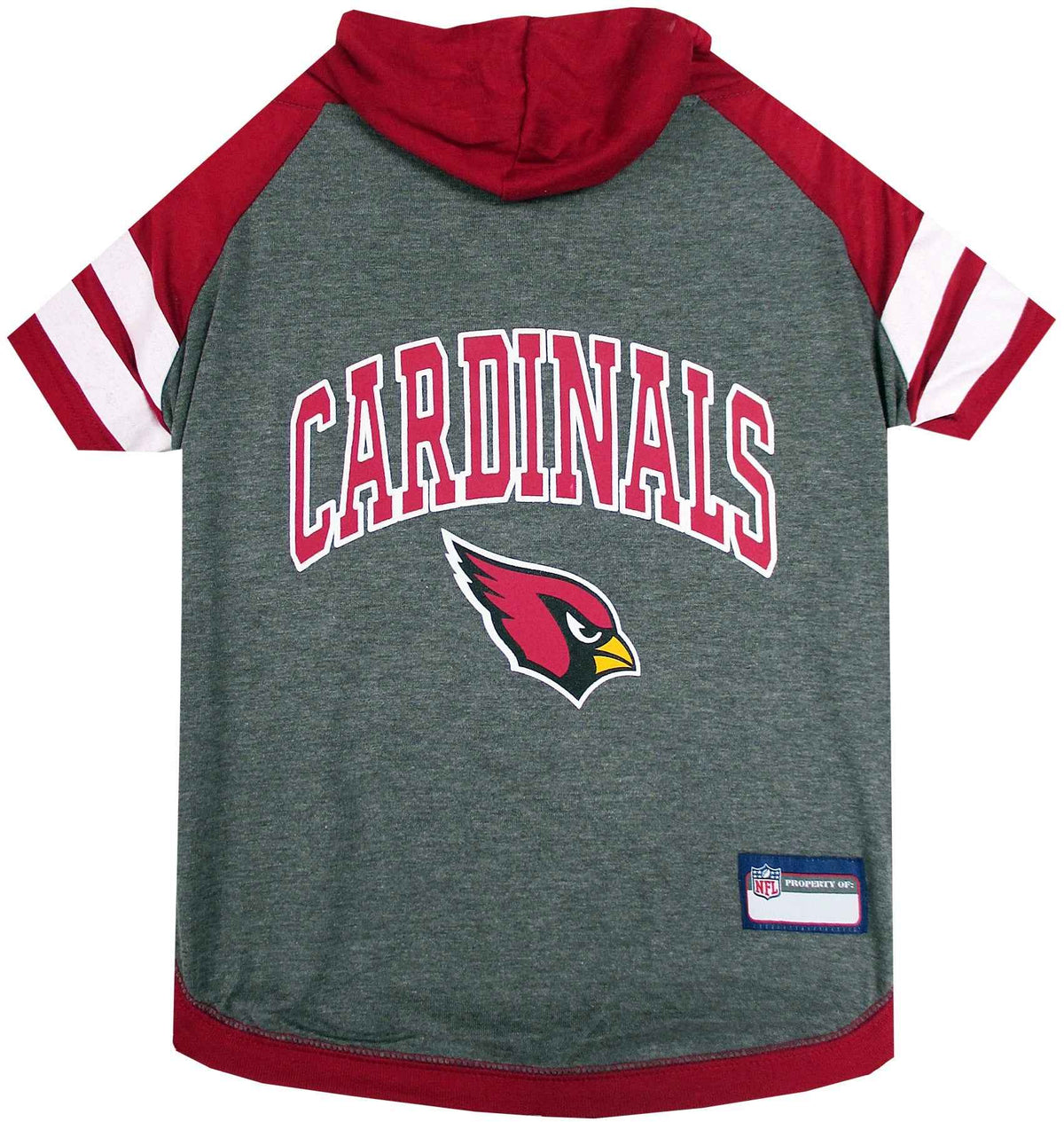 NFL Arizona Cardinals Hooded Dog T-Shirt