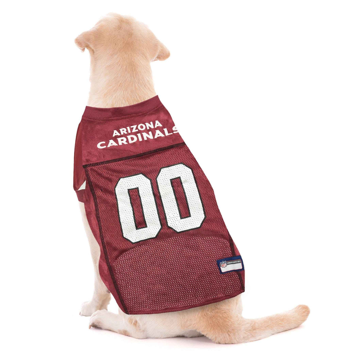NFL Arizona Cardinals Striped Mesh Pet Jersey