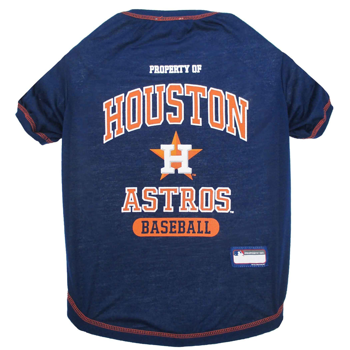 MLB Houston Astros Dog T-Shirt