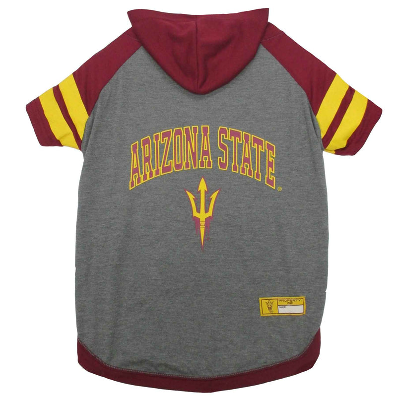 NCAA Arizona State University Sun Devils Hooded Dog T-Shirt