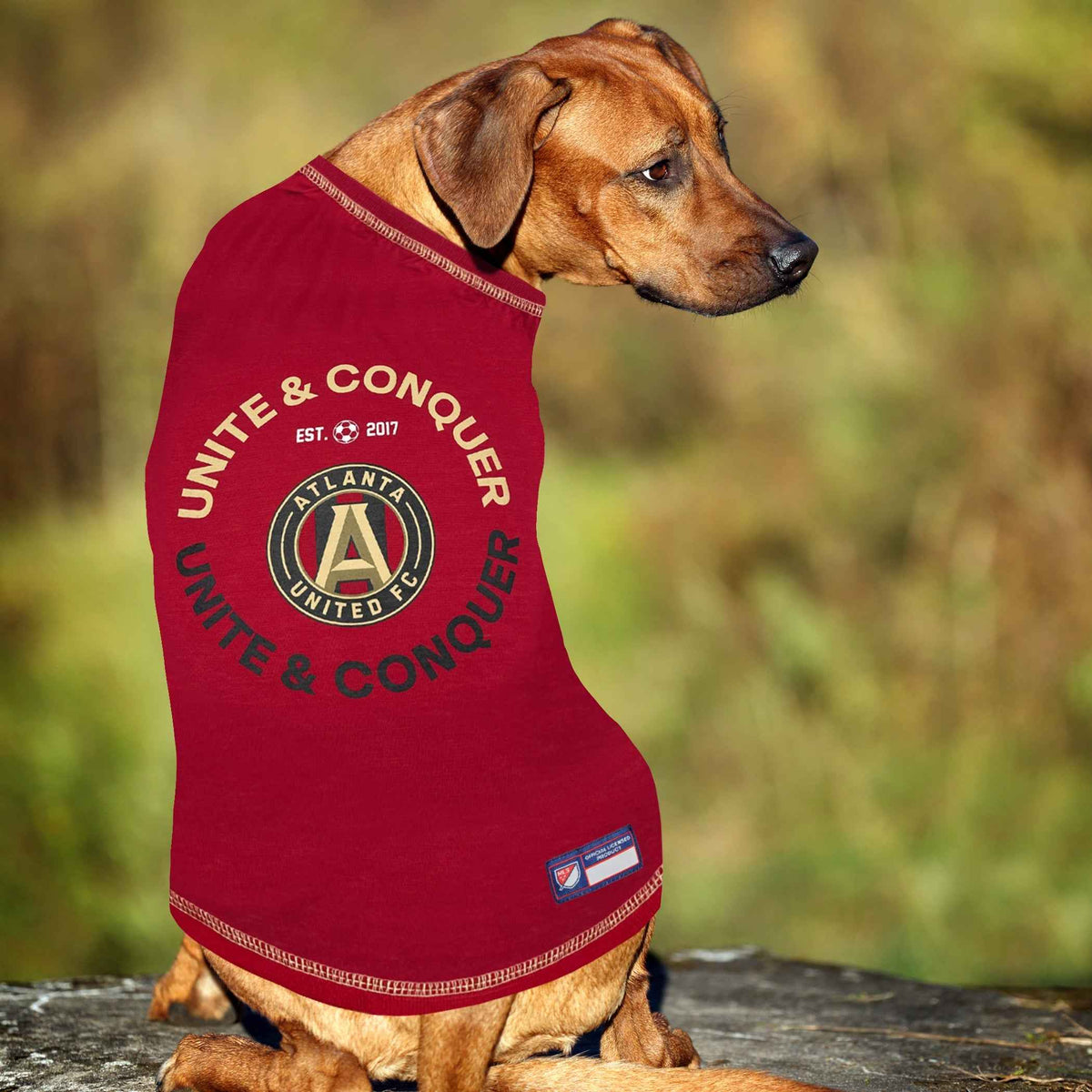 MLS Atlanta United Football Club Dog T-Shirt