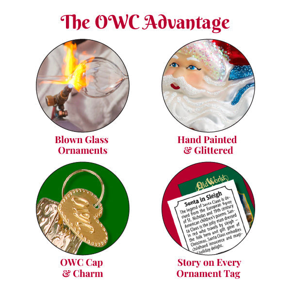 Old World Christmas: USC Football Christmas Ornament