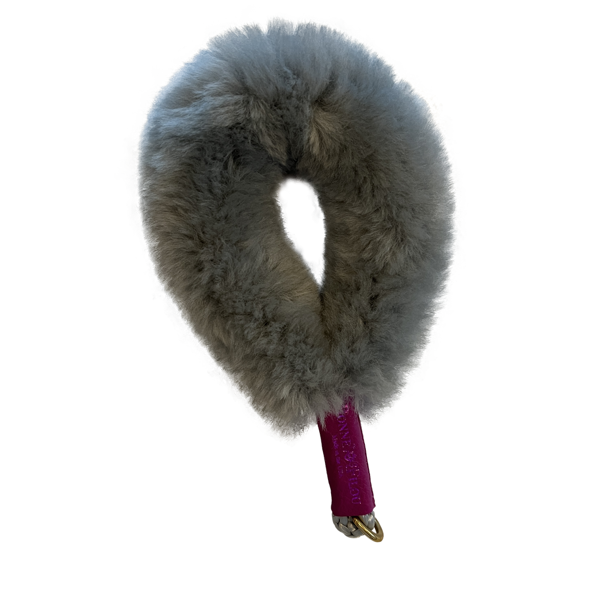 Bonne et Filou – Shearling Fur Dog Leash Grip