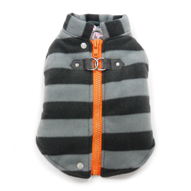 DOGO Active D-Ring Fleece Dog Coat