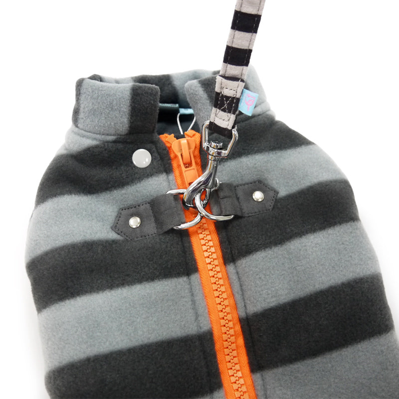 DOGO Active D-Ring Fleece Dog Coat