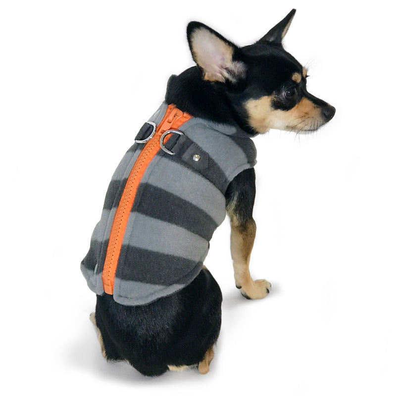 DOGO Active D-Ring Fleece Dog Coat