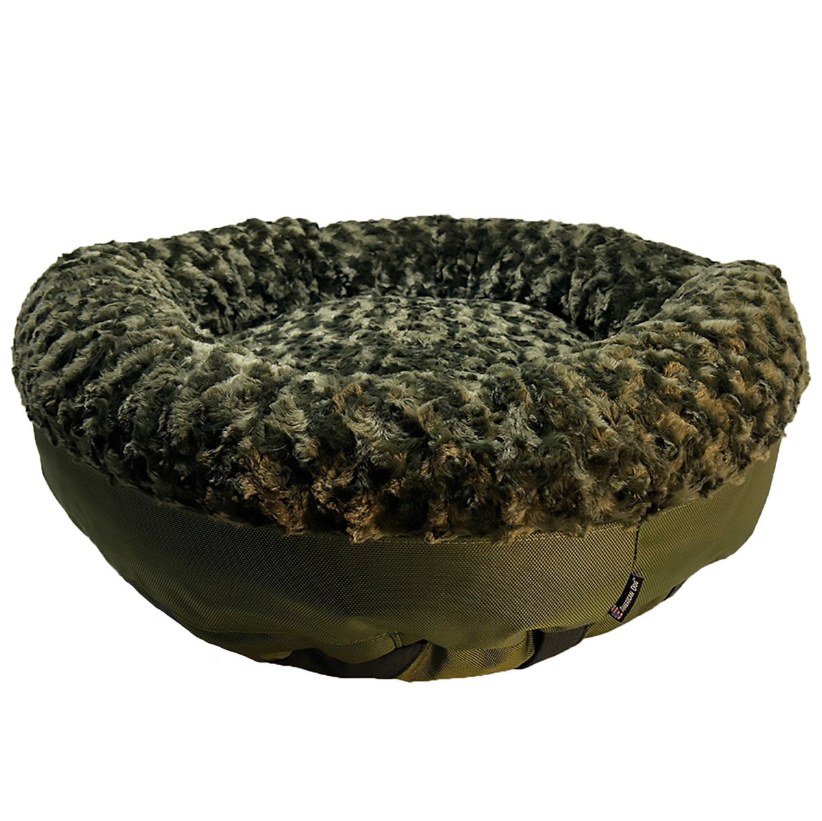 Round Bolstered Furvana Dog Bed