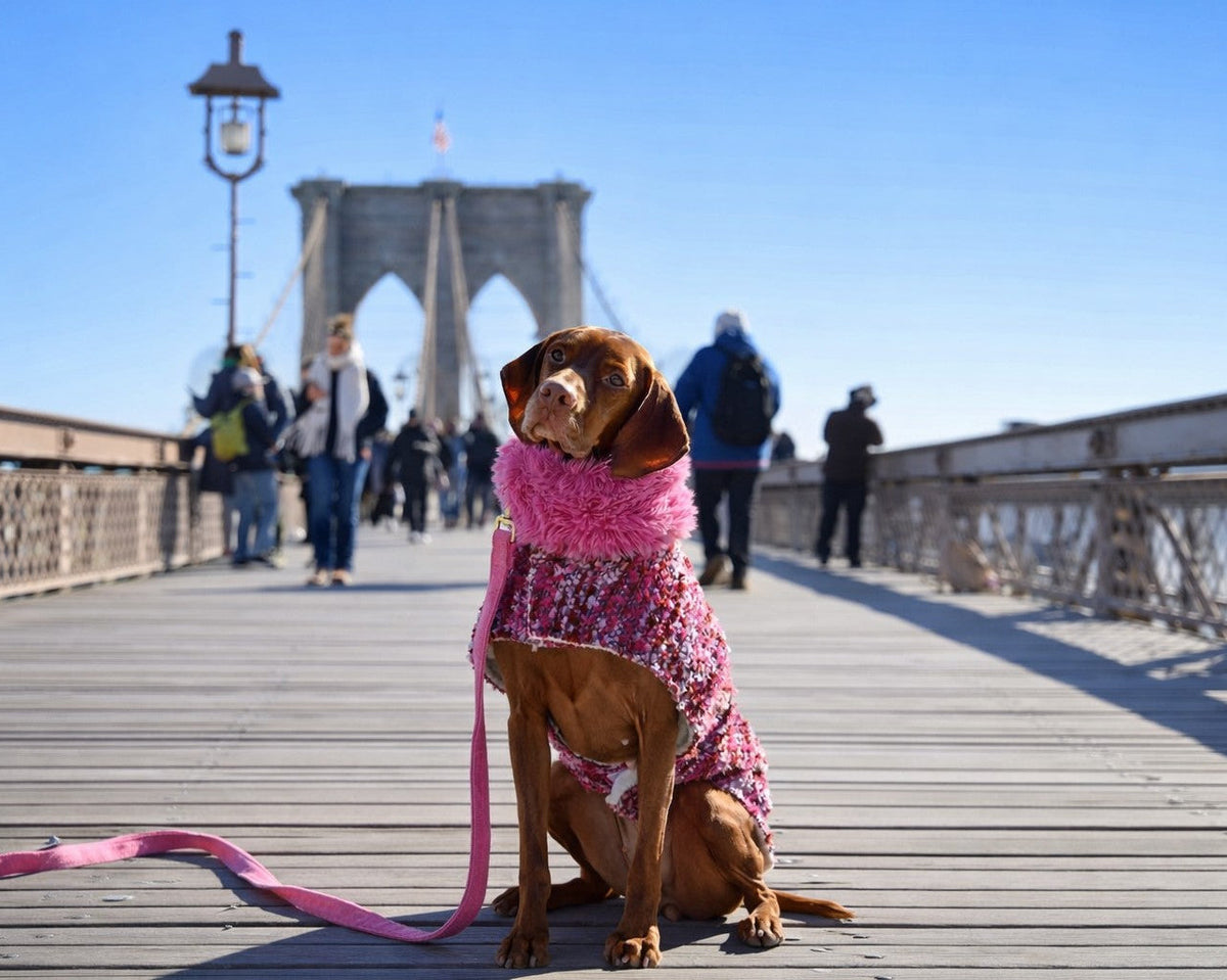 Bowsers Manhattan Dog Walking Coat - Warm, Tailored Protection for Cold Walks