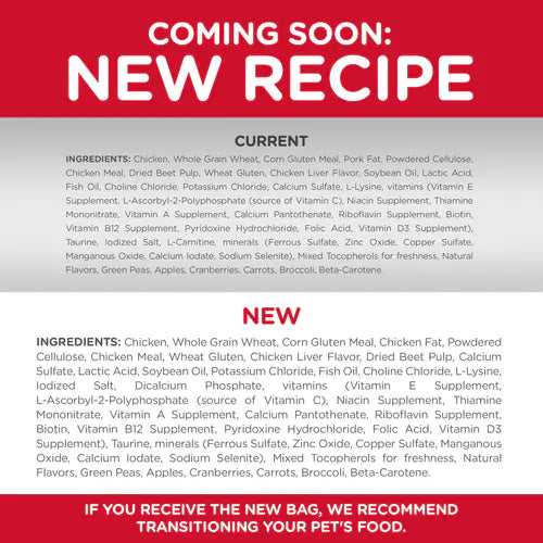 Hills Science Diet Adult Hairball Control Chicken Recipe Dry Cat Food Bag (3.5lb)