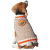 Chilly Dog Adventure Club Patch Wool Dog Sweater