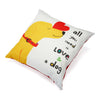 Up Country : All You Need Is Love and a Dog Made in USA Throw Pillow