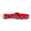 Up Country All Hearts Cast Brass Martingale Collar