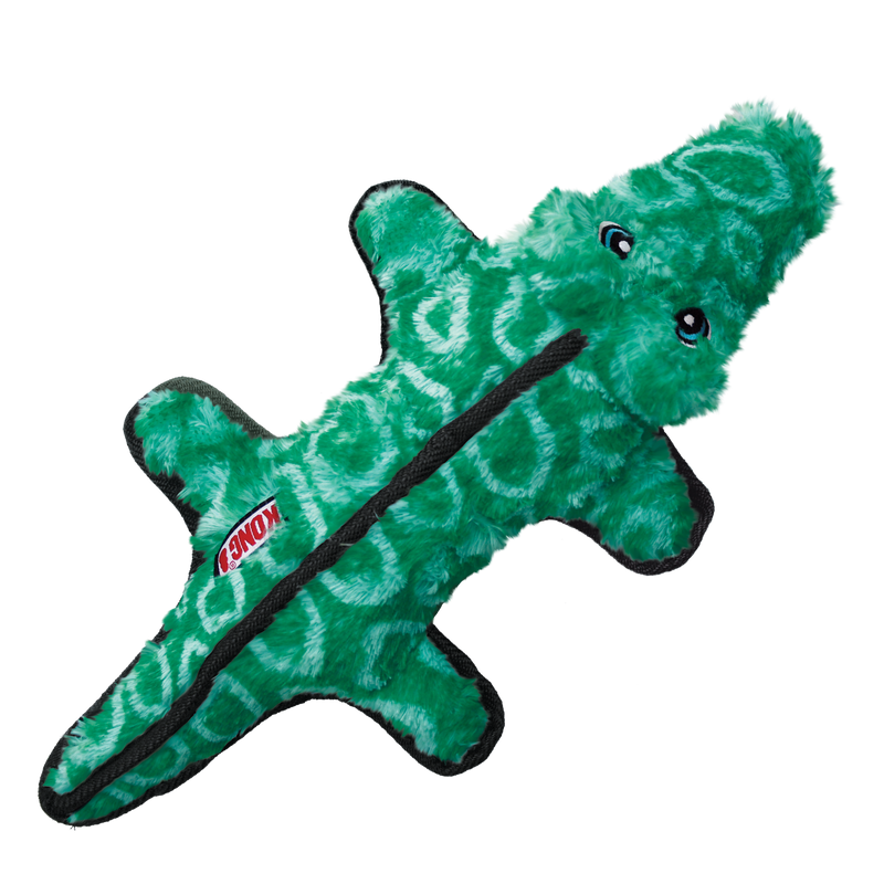 Kong Ballistic Alligator Medium/Large - HT Animal Supply