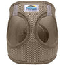 American River Ultra Choke Free Soft Mesh Dog Harness-Fossil Brown