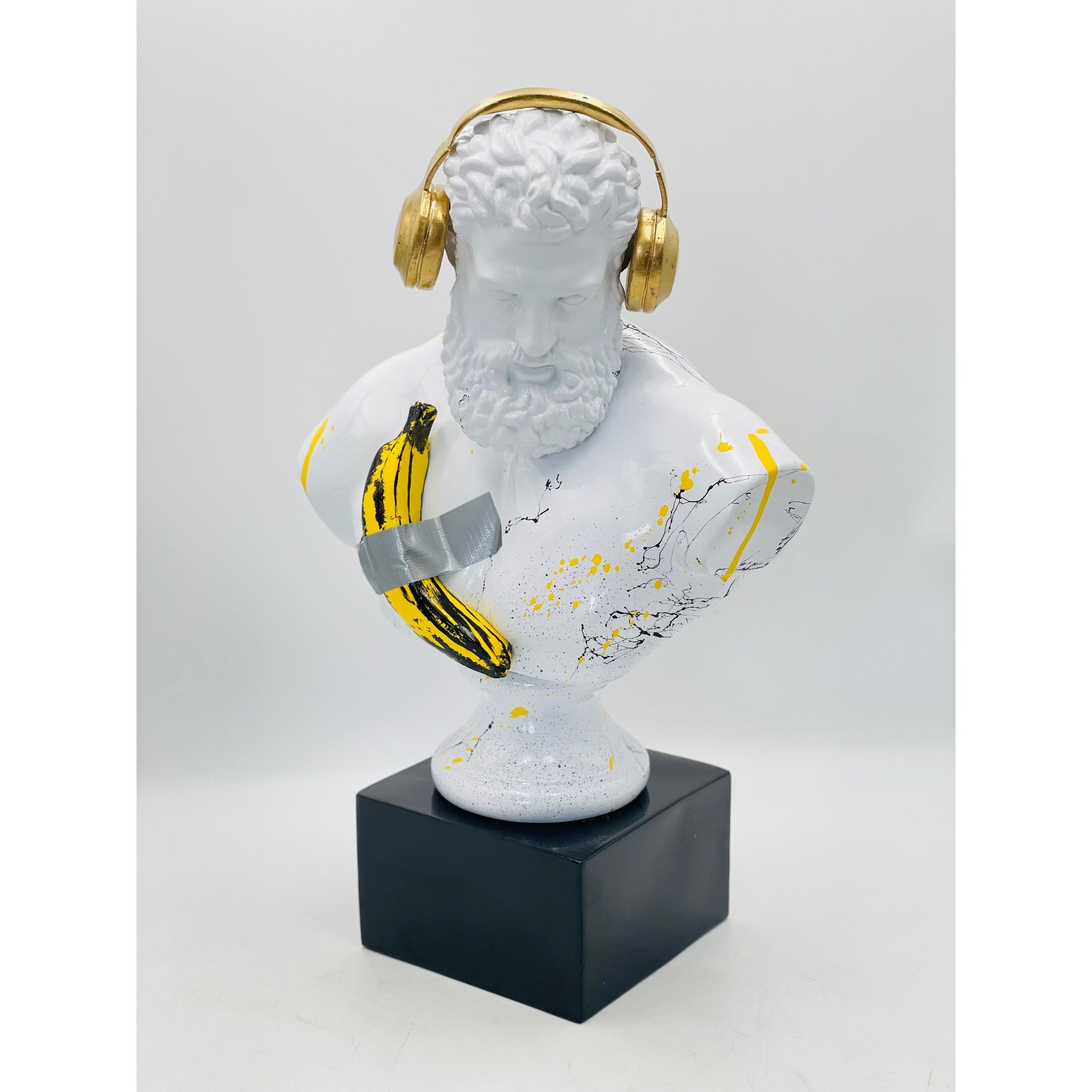 And Iconic DJ Hercules Pop Art Comedian Sculpture