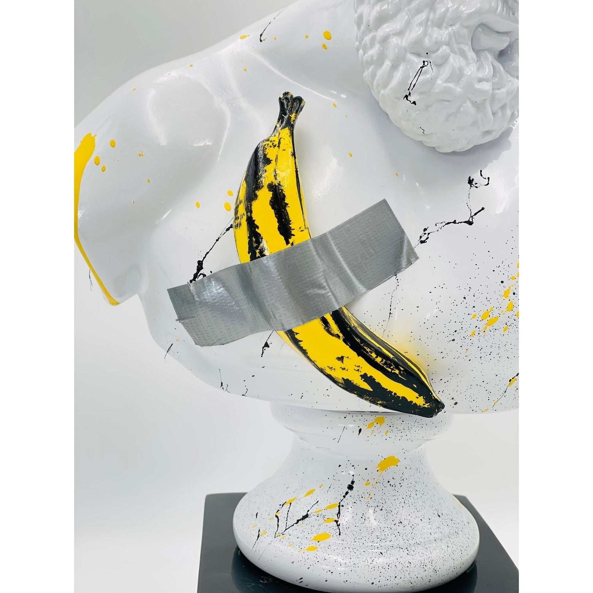 And Iconic DJ Hercules Pop Art Comedian Sculpture