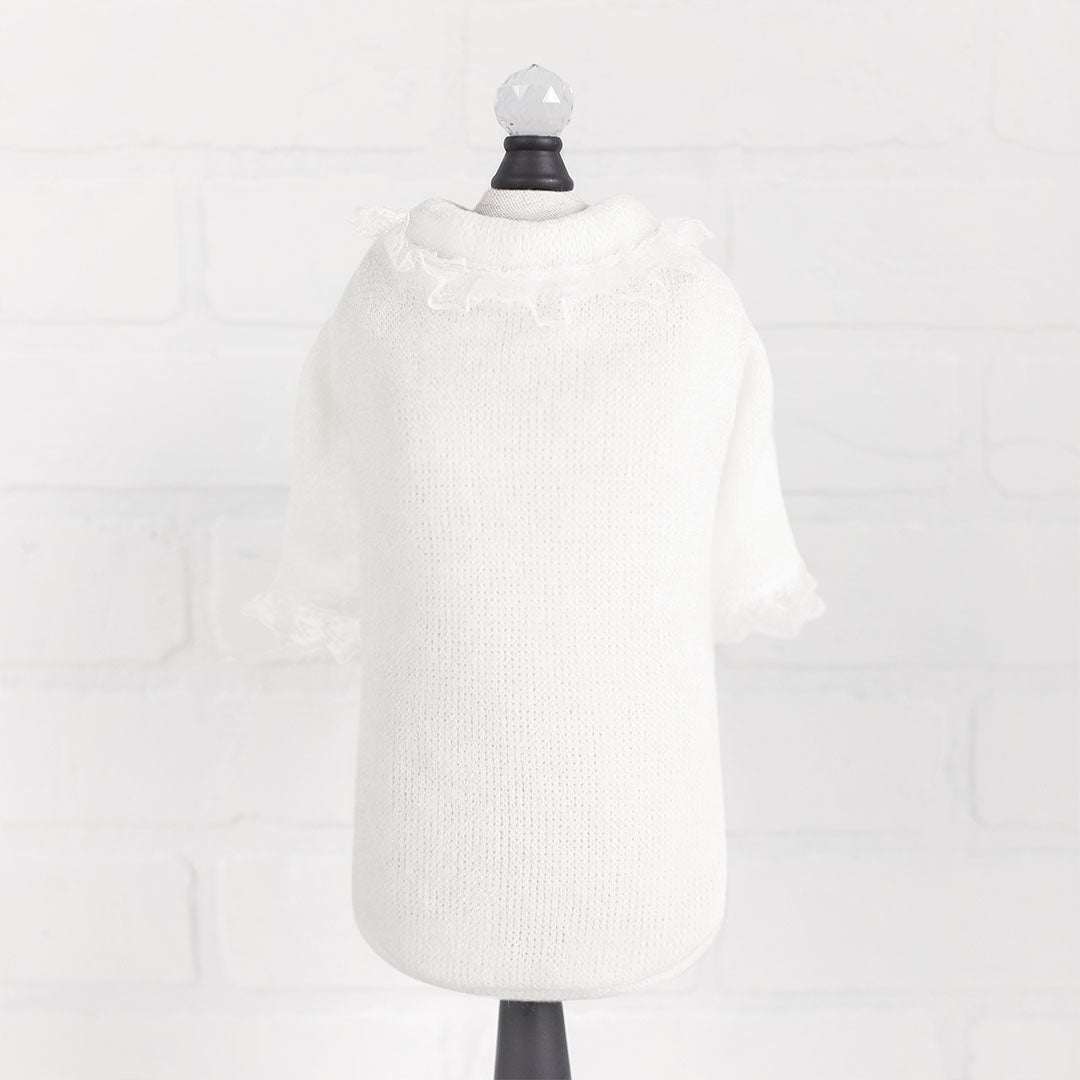 Hello Doggie Angel Kiss Dog Sweater